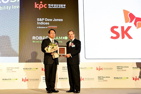 SK주식회사, 6년 연속 DJSI 월드 편입