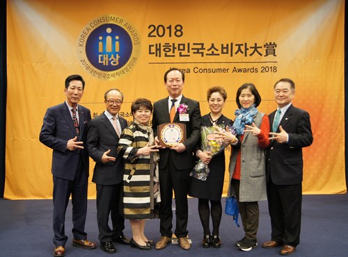 쓰리에이치, 소비자가 뽑은 브랜드 대상 수상