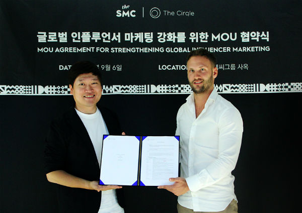 더에스엠씨·더써클, 글로벌 인플루언서 마케팅 강화 제휴