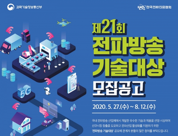 한국전파진흥협회, 전파방송기술대상 공모
