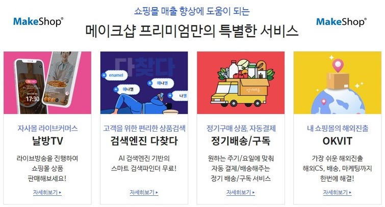코리아센터, 차별화된 메이크샵 서비스로 쇼핑몰 매출 증대 견인
