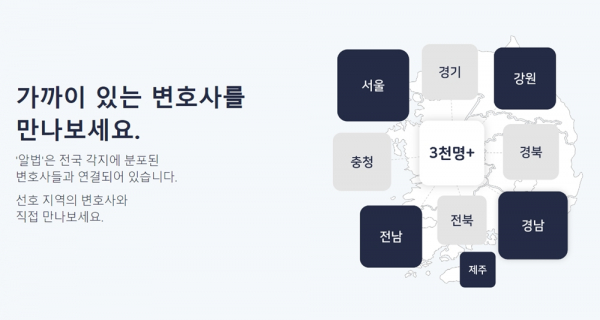 로이어드컴퍼니, 중소기업·소상공인 변호사 매칭 서비스 알밥 출시