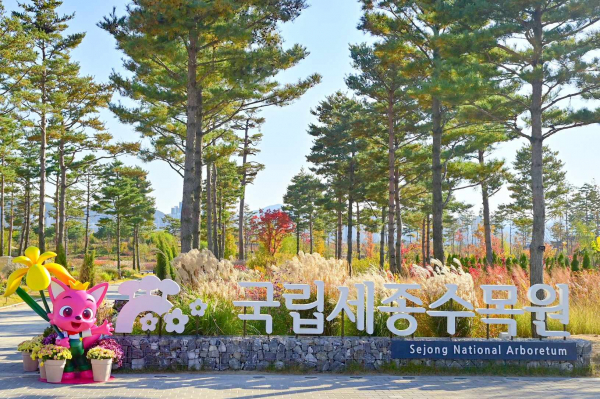 더핑크퐁컴퍼니, 국립세종수목원과 핑크퐁 꿈의 정원 캠페인 전개