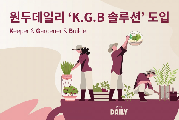스프링온워드 원두데일리, KGB 솔루션으로 고객 만족·서비스 강화