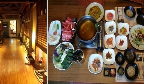 한방육수로 즐기는 샤브한정식, 국화정원