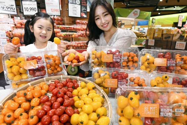 홈플러스, 마트 첫 파프리카 토마토 출시