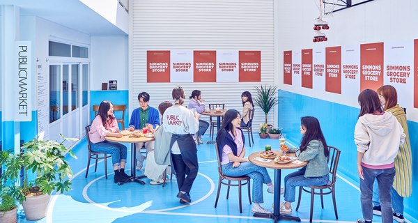 시몬스 침대, 퍼블릭마켓 시몬스 그로서리 스토어 청담점 오픈