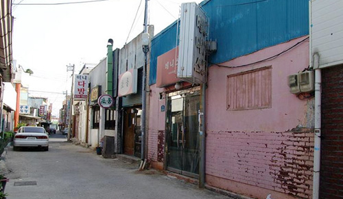 경산 돼지골목 미술거리 변신
