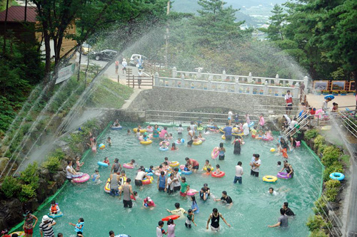 칠곡 송정자연휴양림 야외 물놀이장 개장