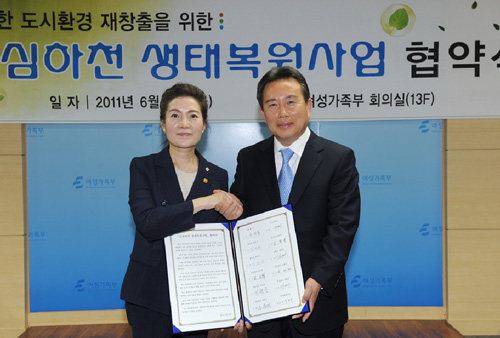 예천 한천도심하천 생태복원사업 본격 추진