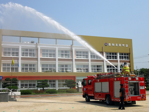 포항 흥해119안전센터, 합동소방훈련
