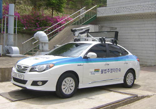 청송, 이동형 CCTV로 불법 주·정차 단속