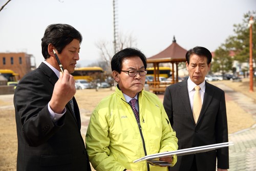 칠곡, 군정 종합 현장 방문