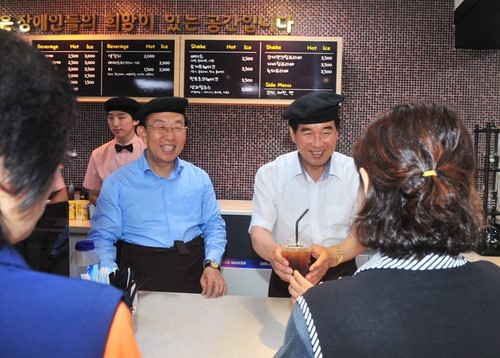 김관용 도지사 경산 방문 비전 토크·민생현장 탐방