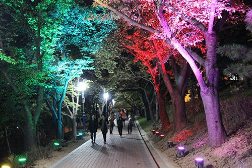 경주 보문호반 달빛걷기, 개기월식 붉은달 아래 특별한 데이트