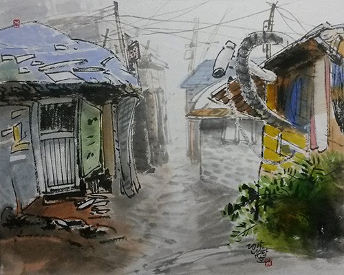 양진영씨 행복 장의사 2015 경북일보 문학대전 금상