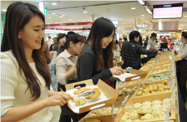 프리미엄 수제핫바 & 고로케 맛보세요