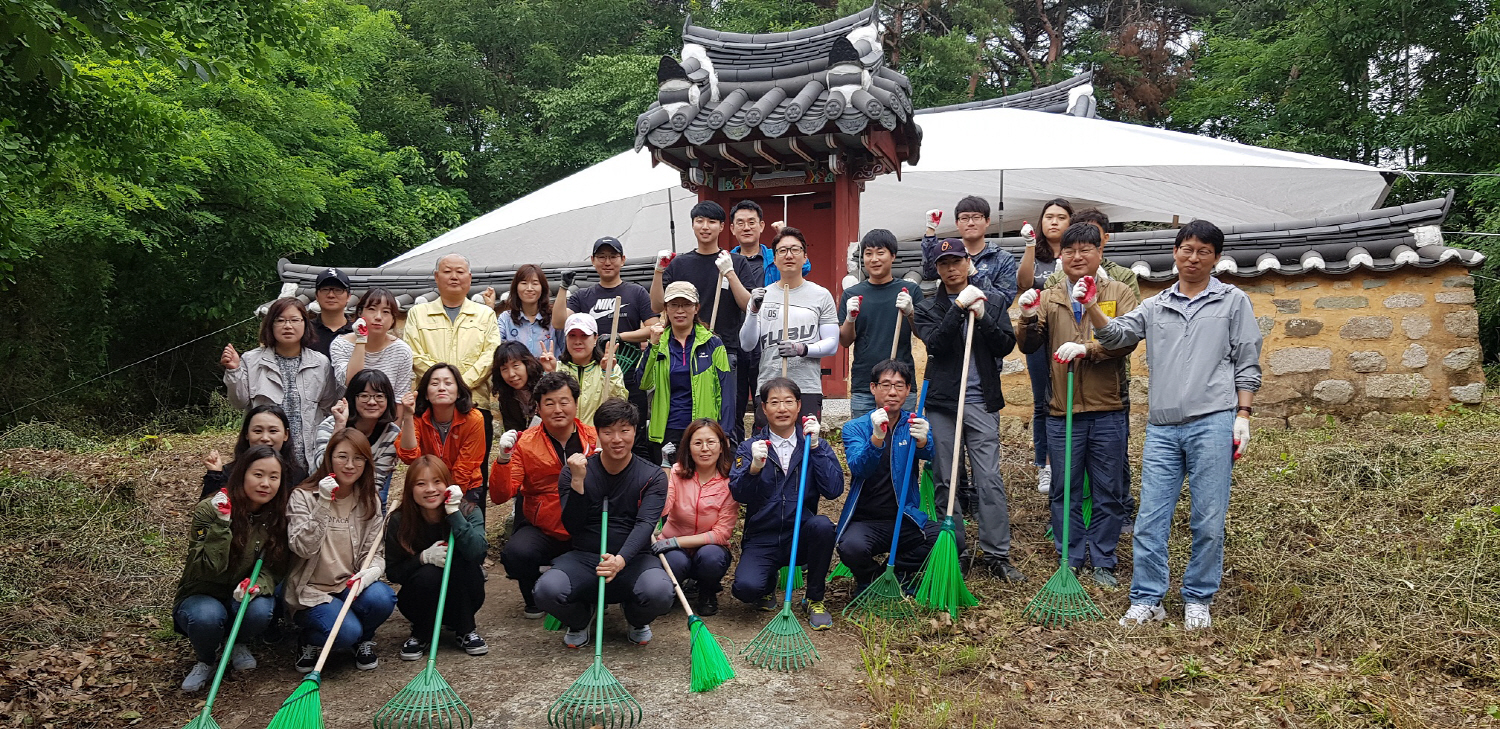 경산 진량읍사무소, 한장군 사당 주변 환경정비