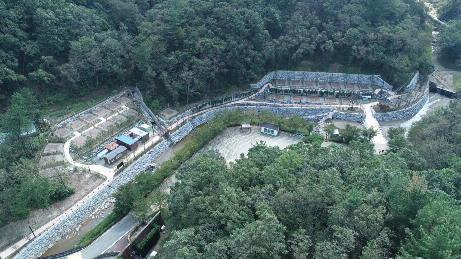 포항 중명자연생태공원 내 국민여가캠핑장 본격 운영