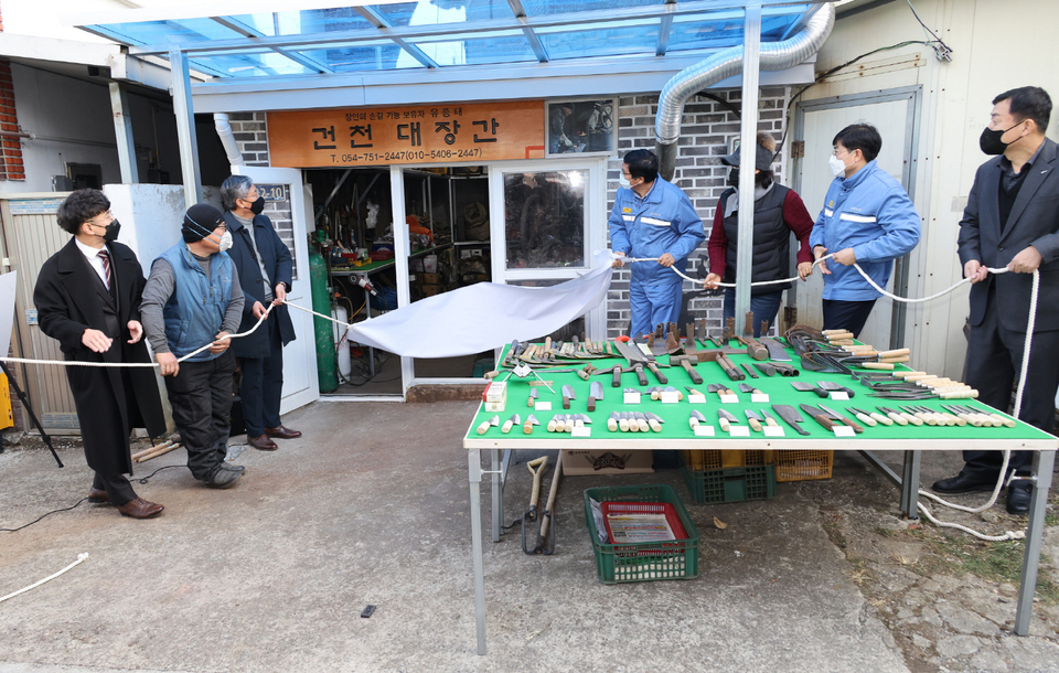 포항제철소, 경주 건천대장간 혁신허브 QSS활동 완료