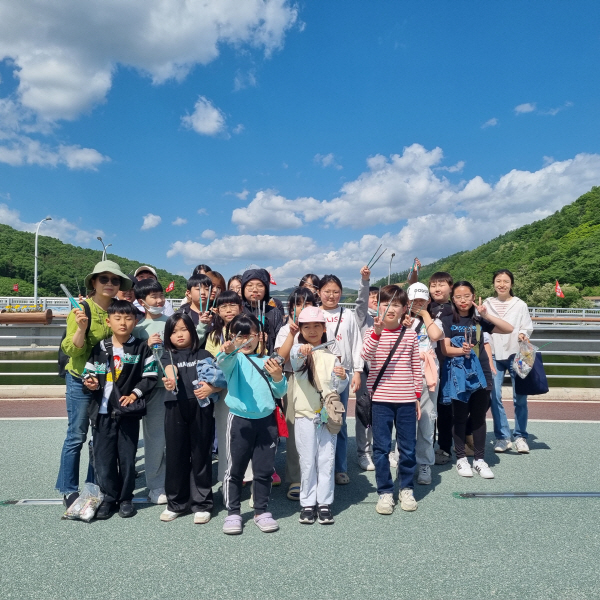 안동 길주초, 사제동행 길동무 프로그램…만보 걷기·플로깅 활동