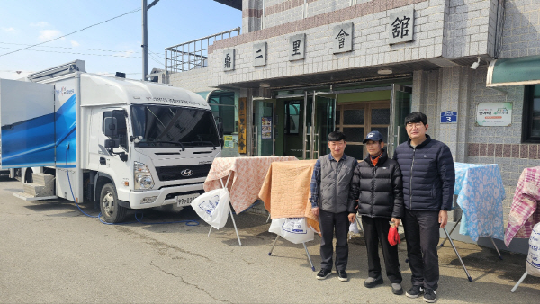 문경시종합자원봉사센터, 마을 주민 위한 이동세탁 서비스 실시