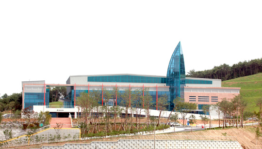 6일 청양군민 체육관 개관식