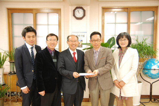 제일기업, 서일高에 학교발전기금 쾌척