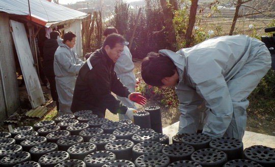 서산시청 우리두리봉사단, 연탄배달 봉사