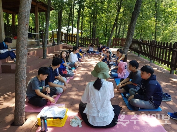 의왕시, 산림교육 이용객 대폭 증가