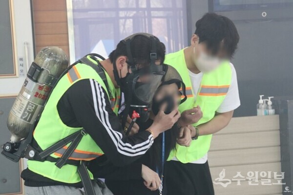 수원도시공사, 국민안전의 날 기념 재난 비상 훈련 실시 