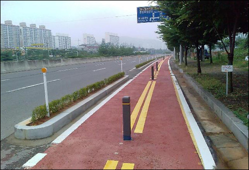 서구 자전거 전용도로 개통