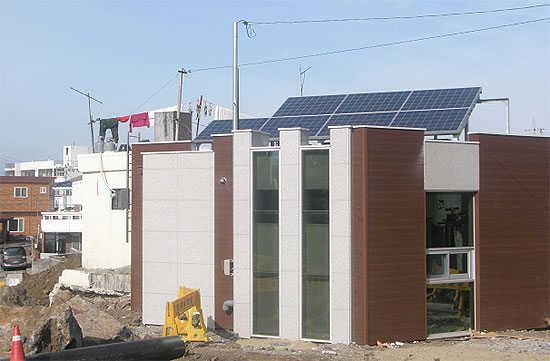 용마마을 공동화장실 신축 교체
