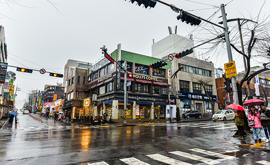 도내 가장 비싼땅은 제원아파트사거리 파리바게뜨