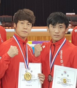 박정웅, 전국실업복싱선수권 -52㎏급 1위