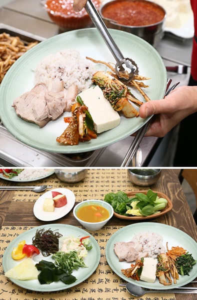 제주도 쇠소깍 근처 서귀포 정방폭포 맛집 미래부페정식, 푸근한 인심과 정 느낄 수 있어