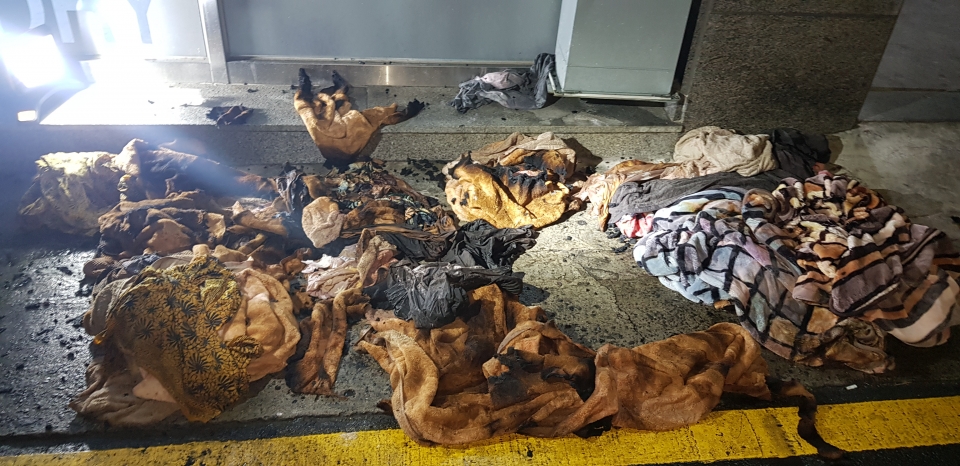 세탁 끝난 세탁물서 자연 발화…의류 건조기 화재 주의