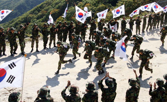 완전군장으로 GOP 달렸다