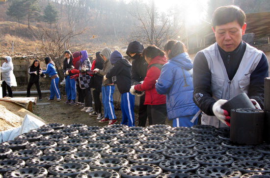 횡성여고 사랑의 연탄배달