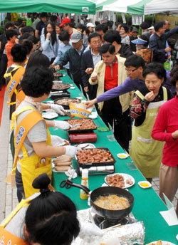 맛좋은 우리 한우 들여가세요