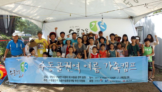 양양 수동골권역 여름캠프 인기