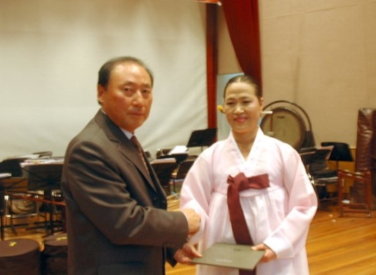강원국악경연 인제 박화자씨 대상