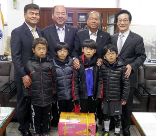 맛있는 감귤로 제주 인심 전달