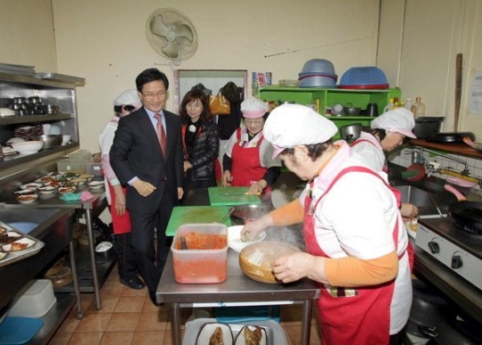 강릉시장 시니어클럽 현장 점검
