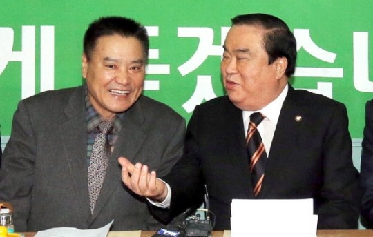 문희상 민주당 비대위원장 남대문 시장 방문