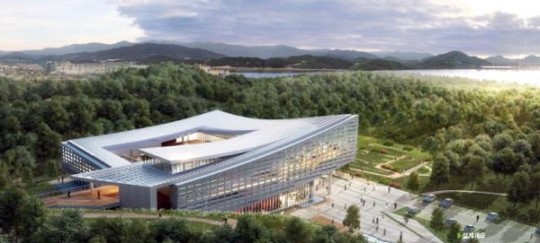 [춘천]춘천시립도서관 신축 설계 공모 무영종합건축 작품 당선