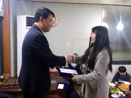[횡성]횡성 대성병원 장학금 전달
