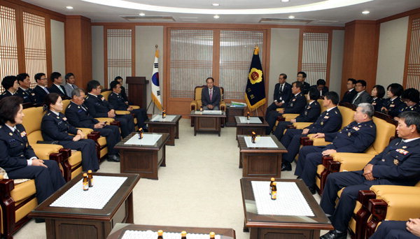 도의회 기획행정위원회 의소대원 간담회