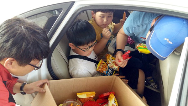 도로공사 홍천지사 춘천주유소 어린이날 이벤트