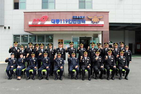 [춘천]대룡119안전센터 간판 제막식